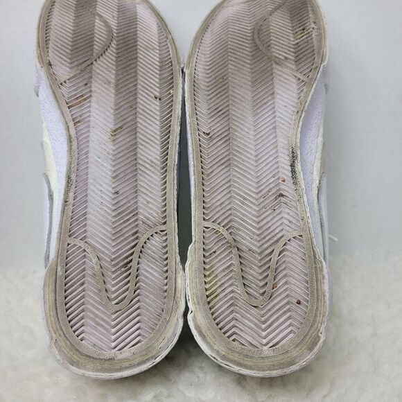 Nike Blazer × Sacai Men's Sneaker Size 10 Low Top Patent Leather DM6443-100 Shoe - Picture 11 of 11